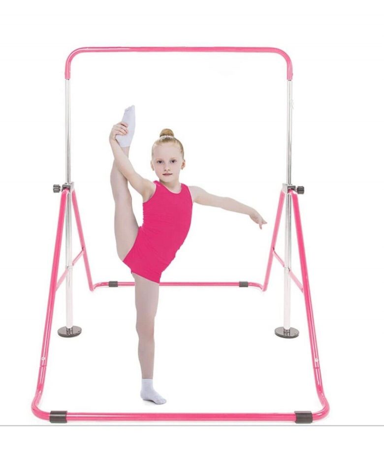 Home Gym Gymnastics Training Bar Adjustable Height Horizontal Bar