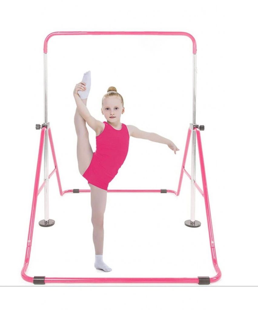 Home Gym Gymnastics Training Bar Adjustable Height Horizontal Bar