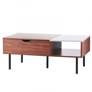 coffee table side view