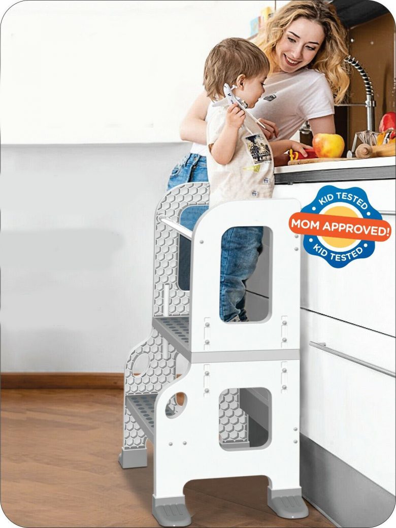 Toddler Learning Tower & Kitchen buddy Step Helper Stool Rider99